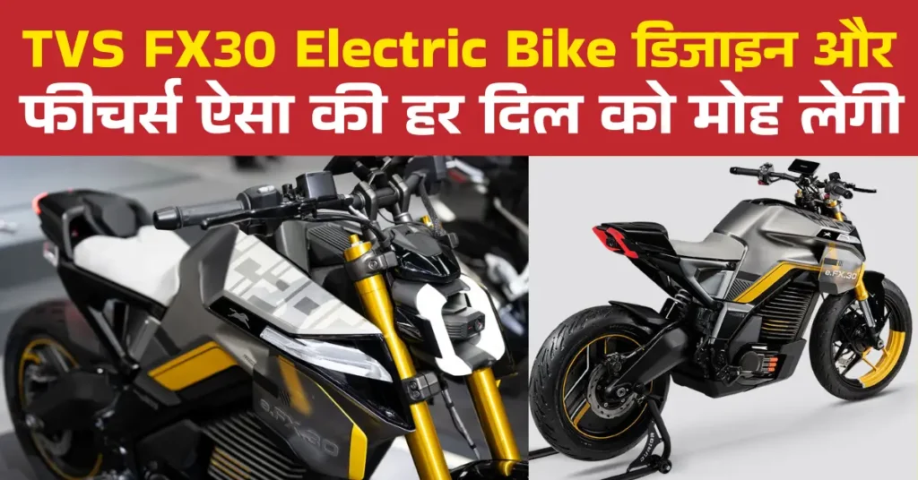 TVS FX30 Electric Bike